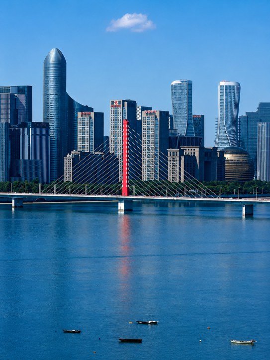 Binjiang District �� Hangzhou's modern tech hub across the Qiantang River