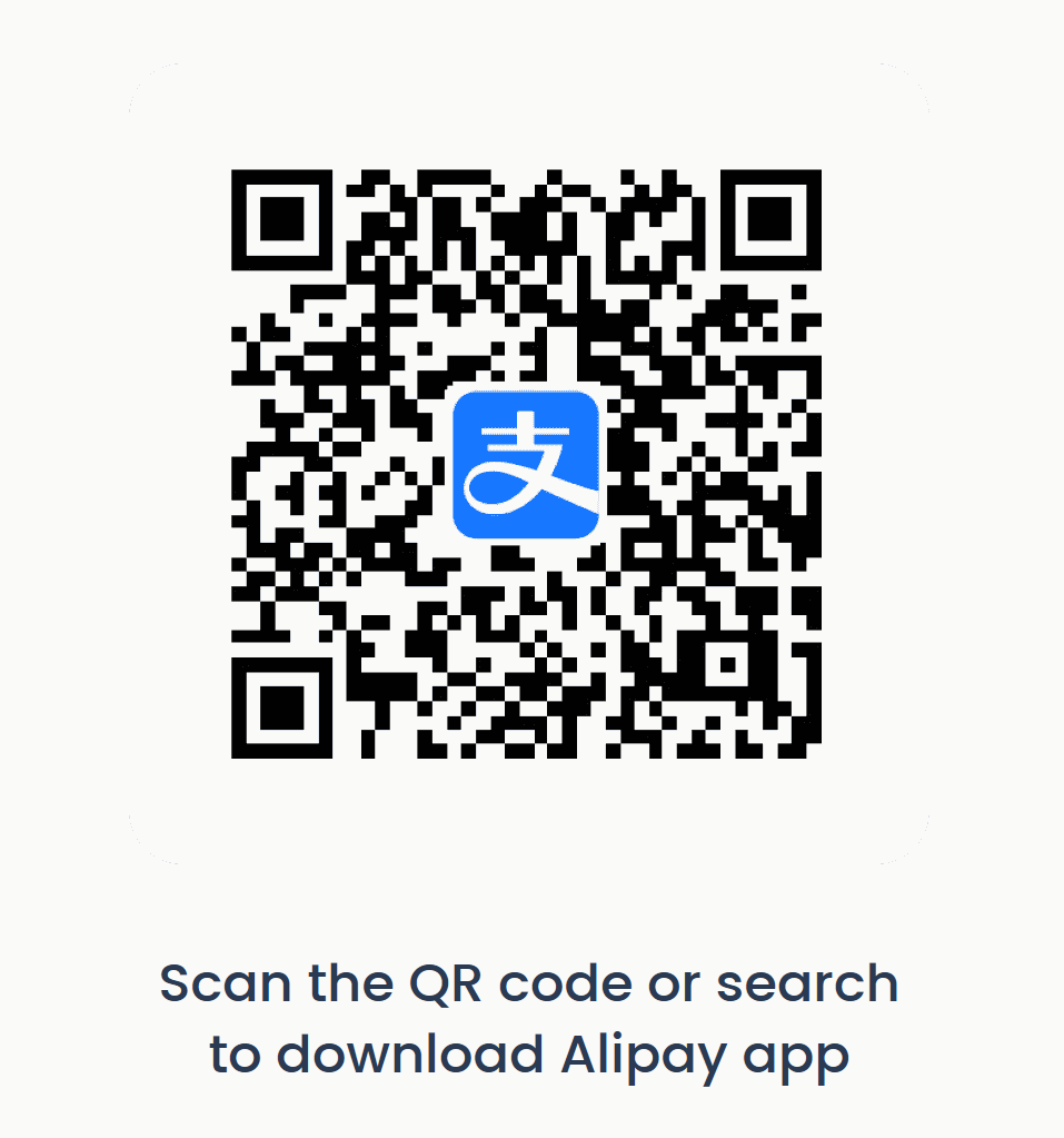 Alipay download QR code �� scan with your phone camera to install